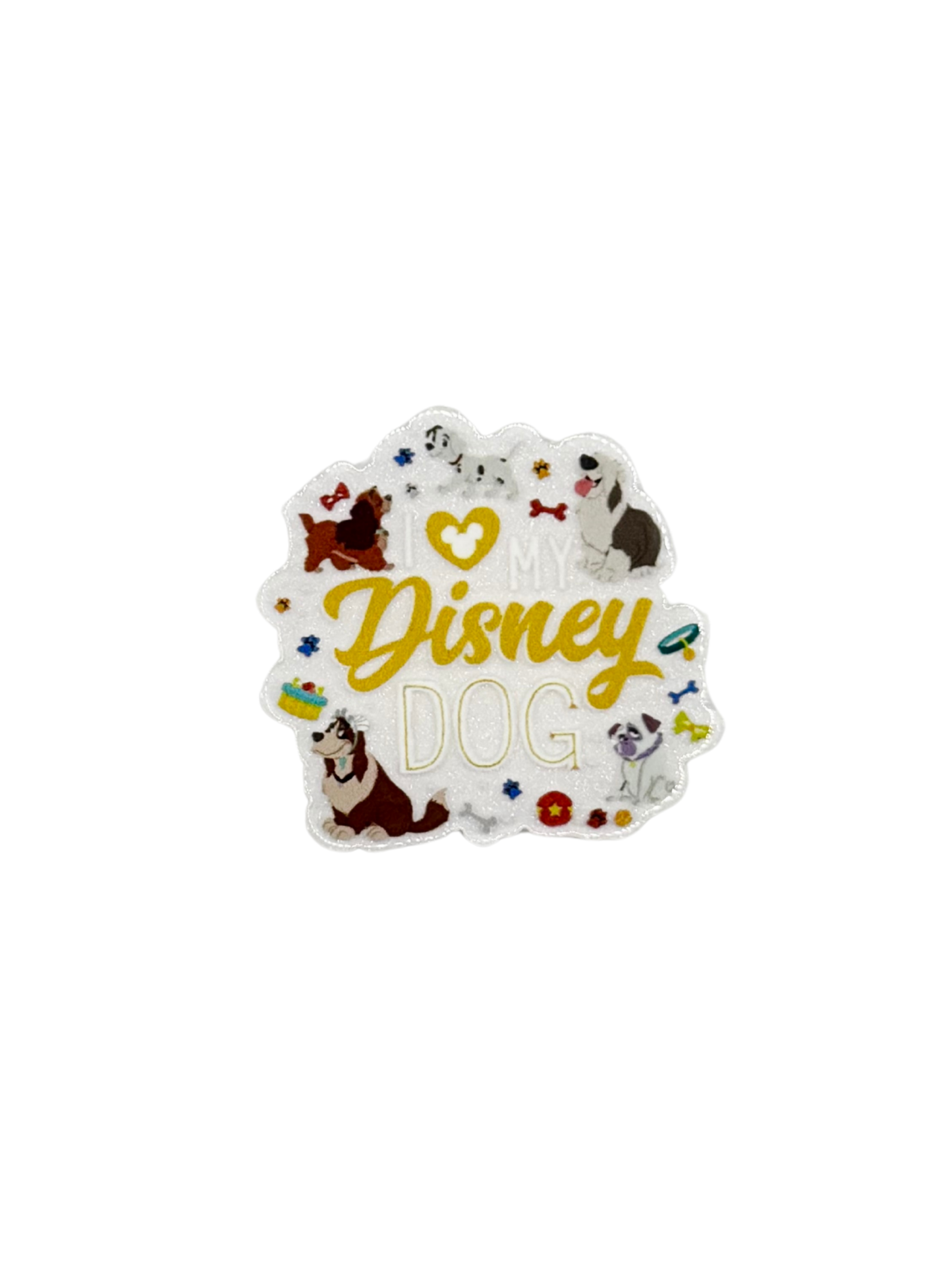 I Love My Dog Acrylic