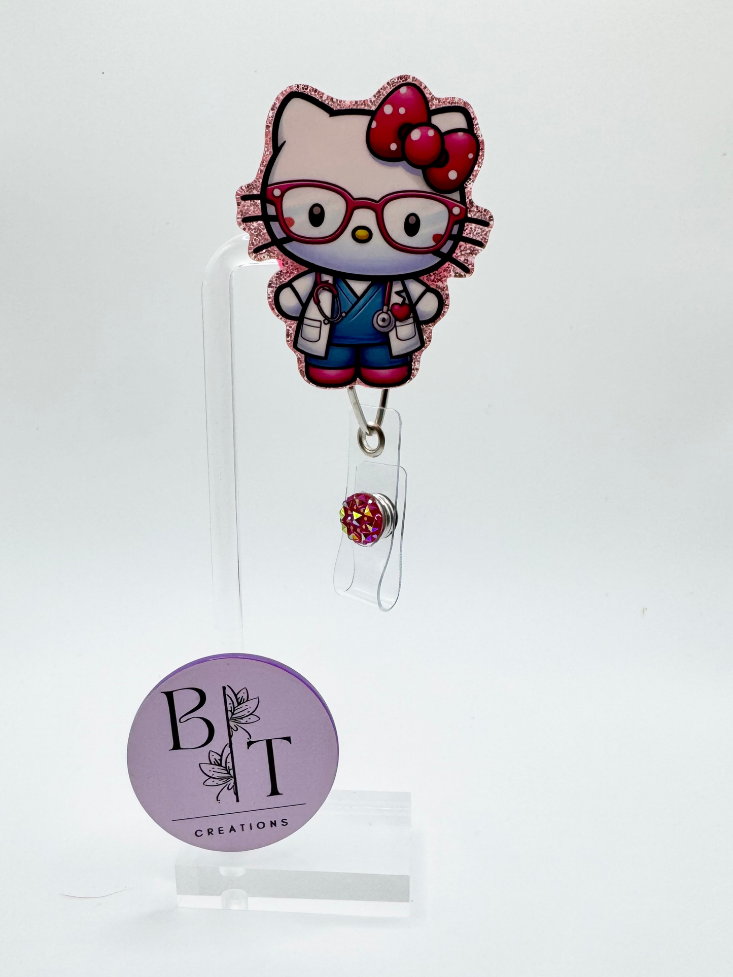 HK Badge Reel W/ Velcro
