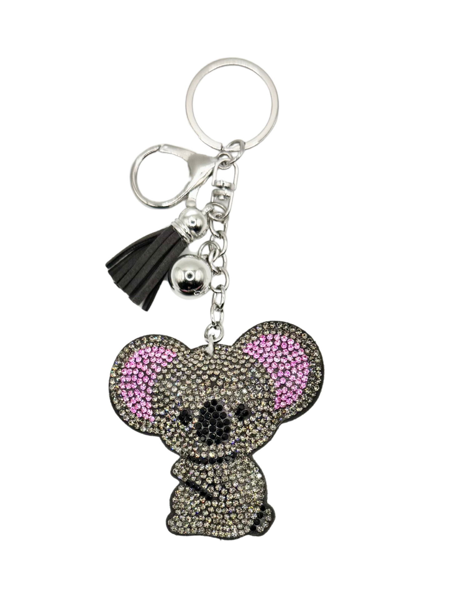 Koala Bear Rhinestone Keychain