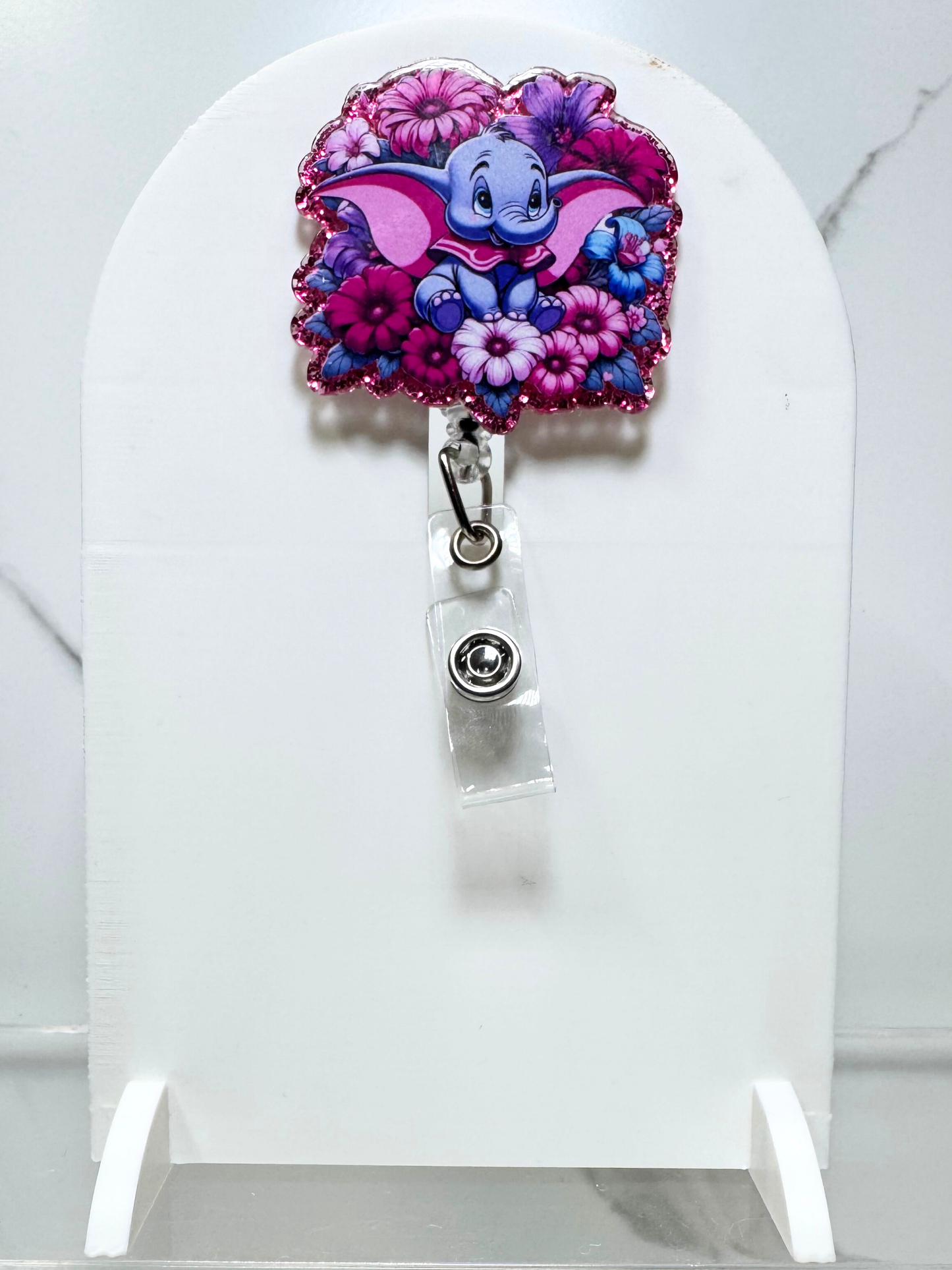 Elephant Badge Reel
