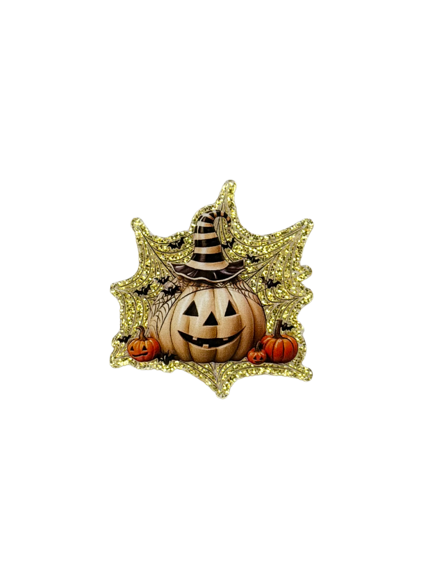 Gold Pumpkin Acrylic