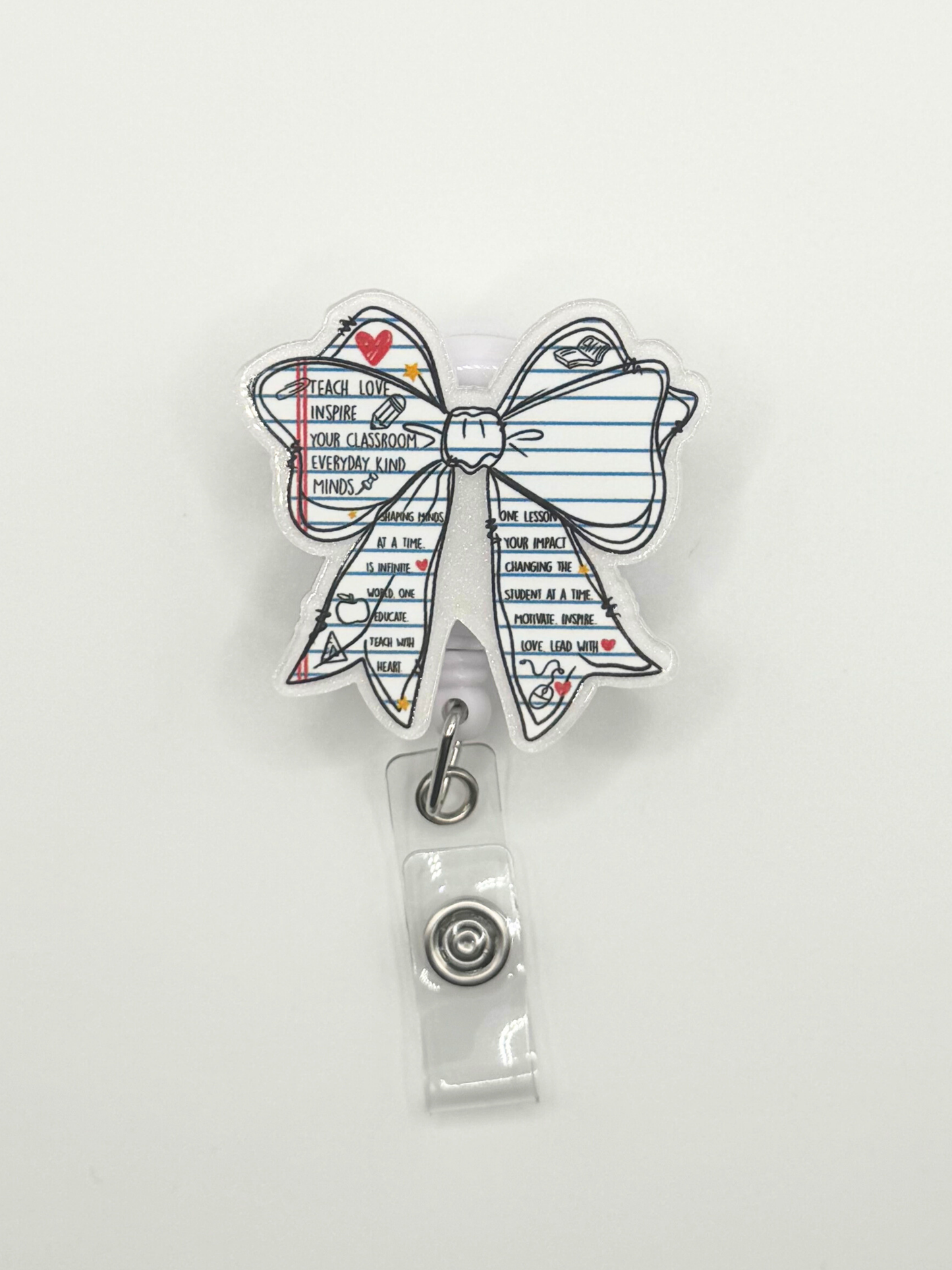 Bow Badge Reel