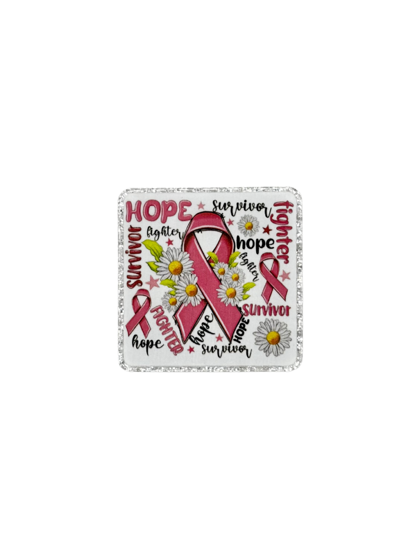 Pink Ribbon Acrylic