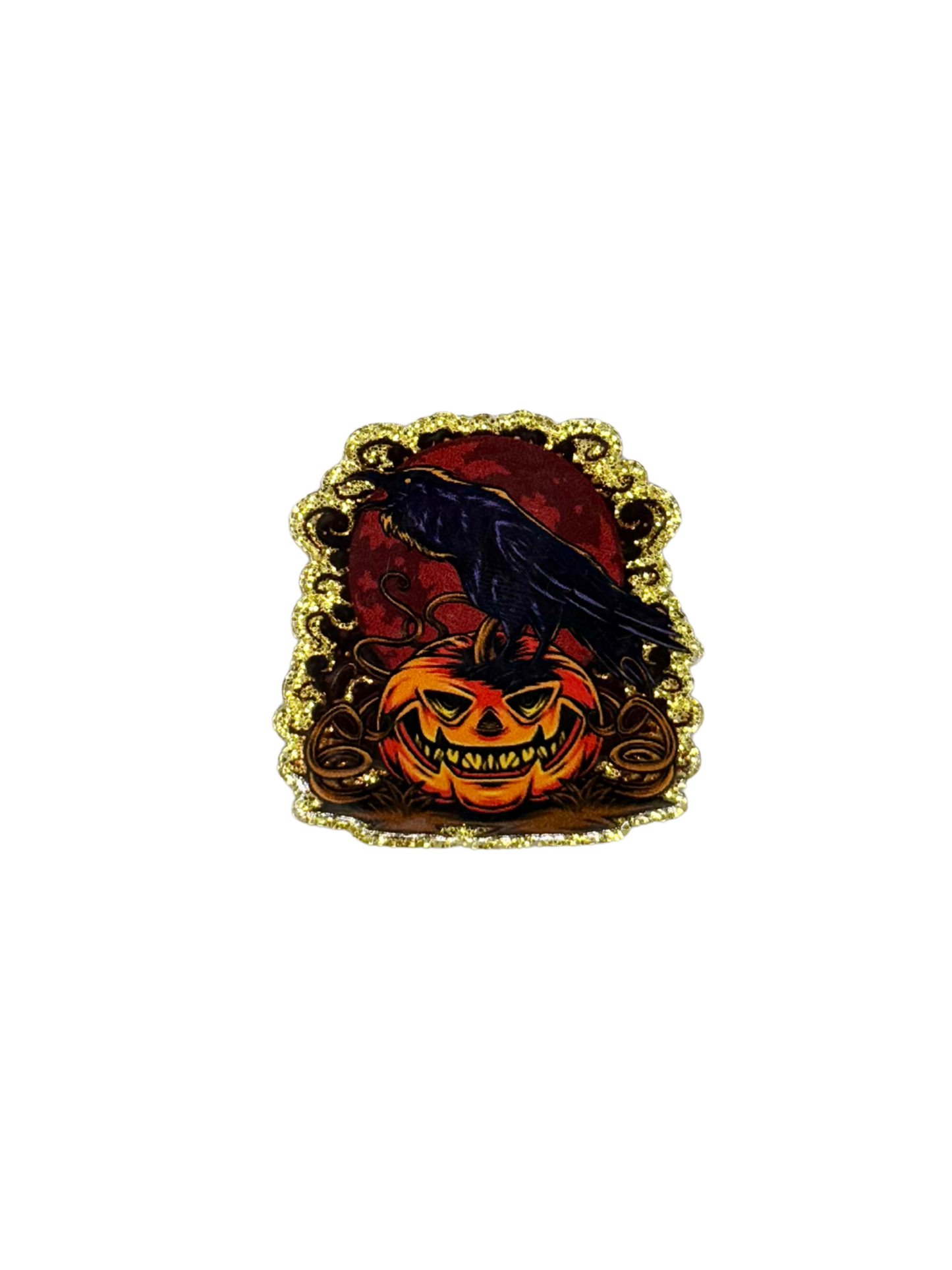 Raven Pumpkin Acrylic