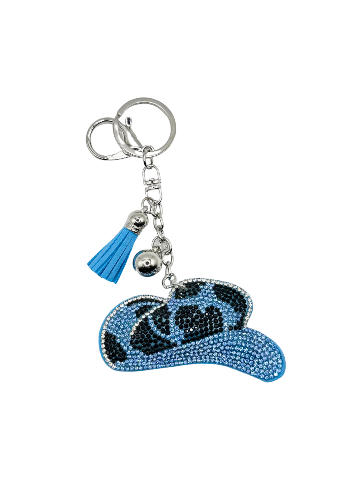 Cowboy Hat Rhinestone Keychain