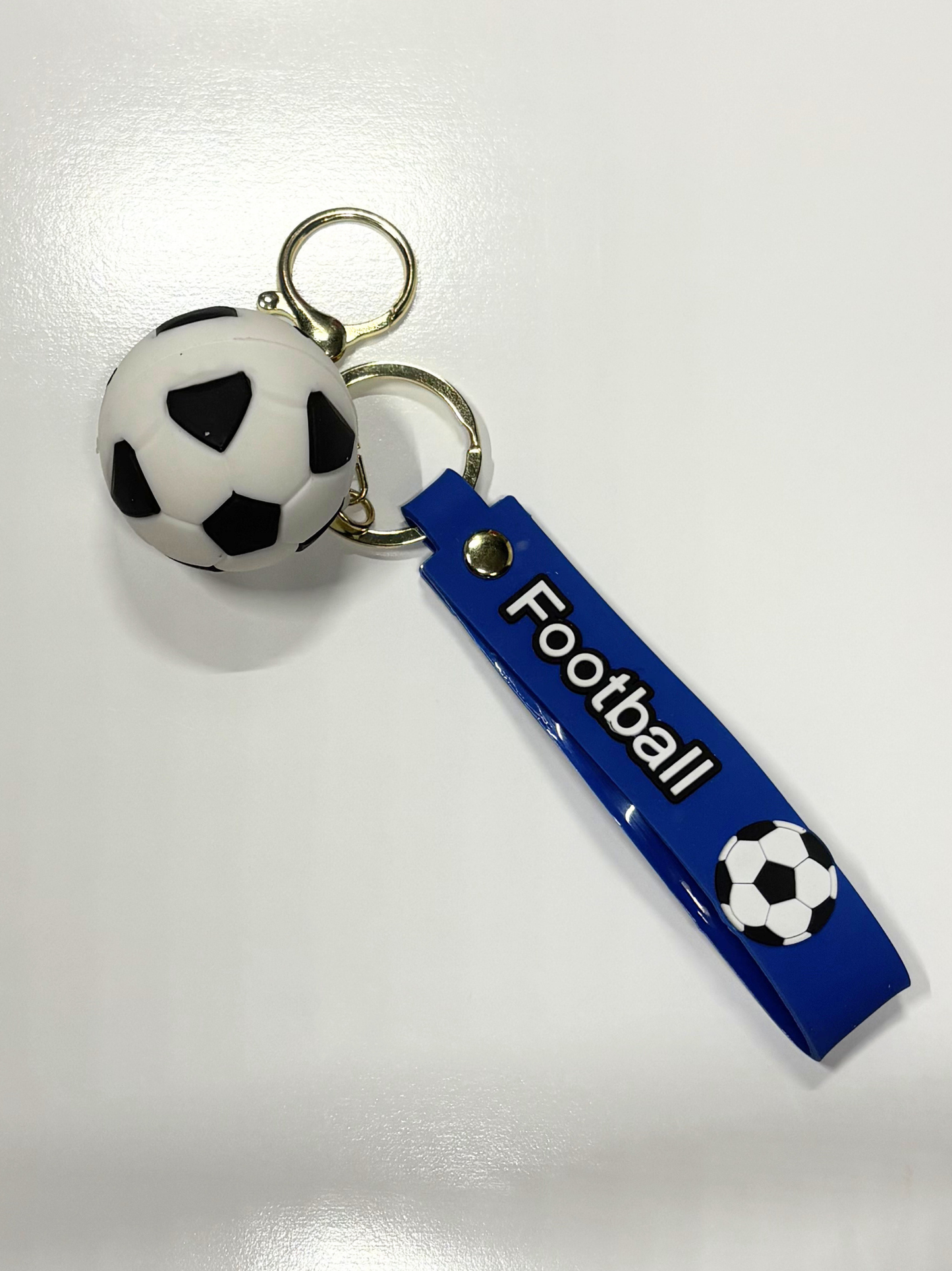 #1 Soccer Ball Keychain