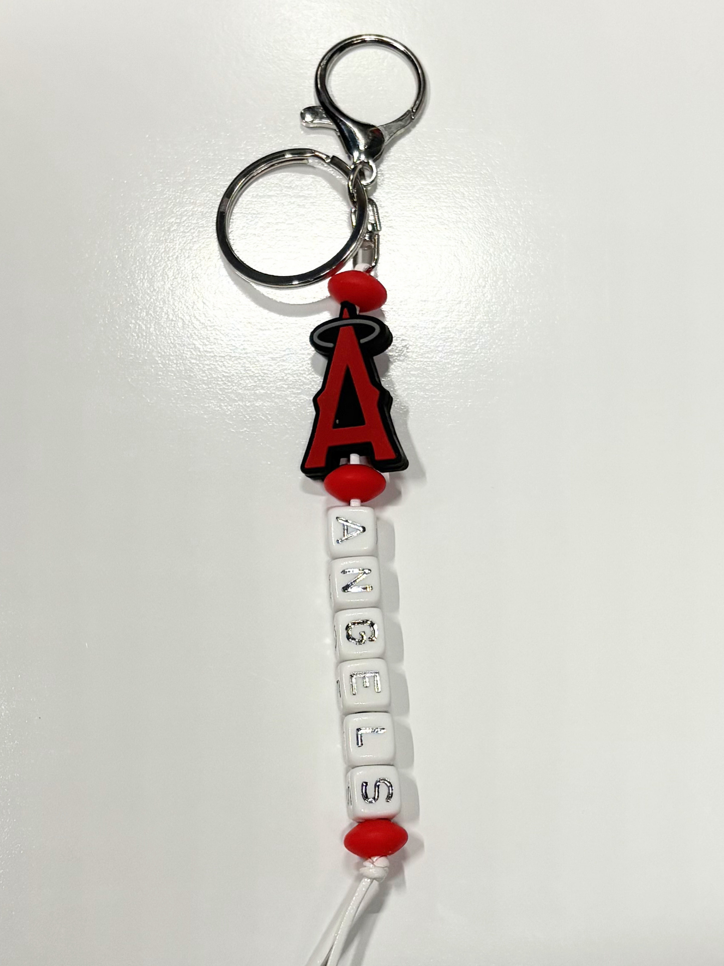 #5 LAA Baseball Keychain