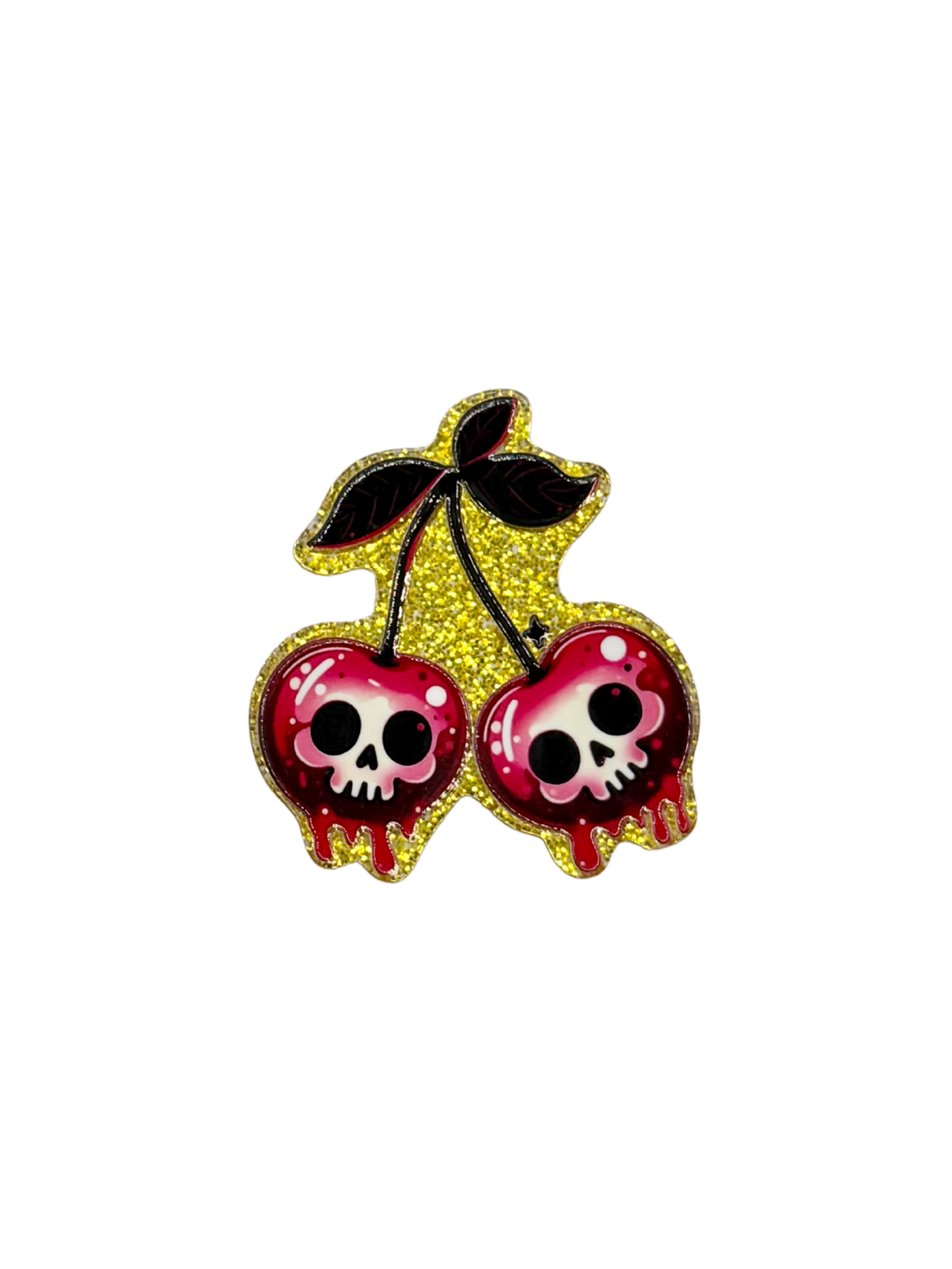 Skull Cherries Acrylic