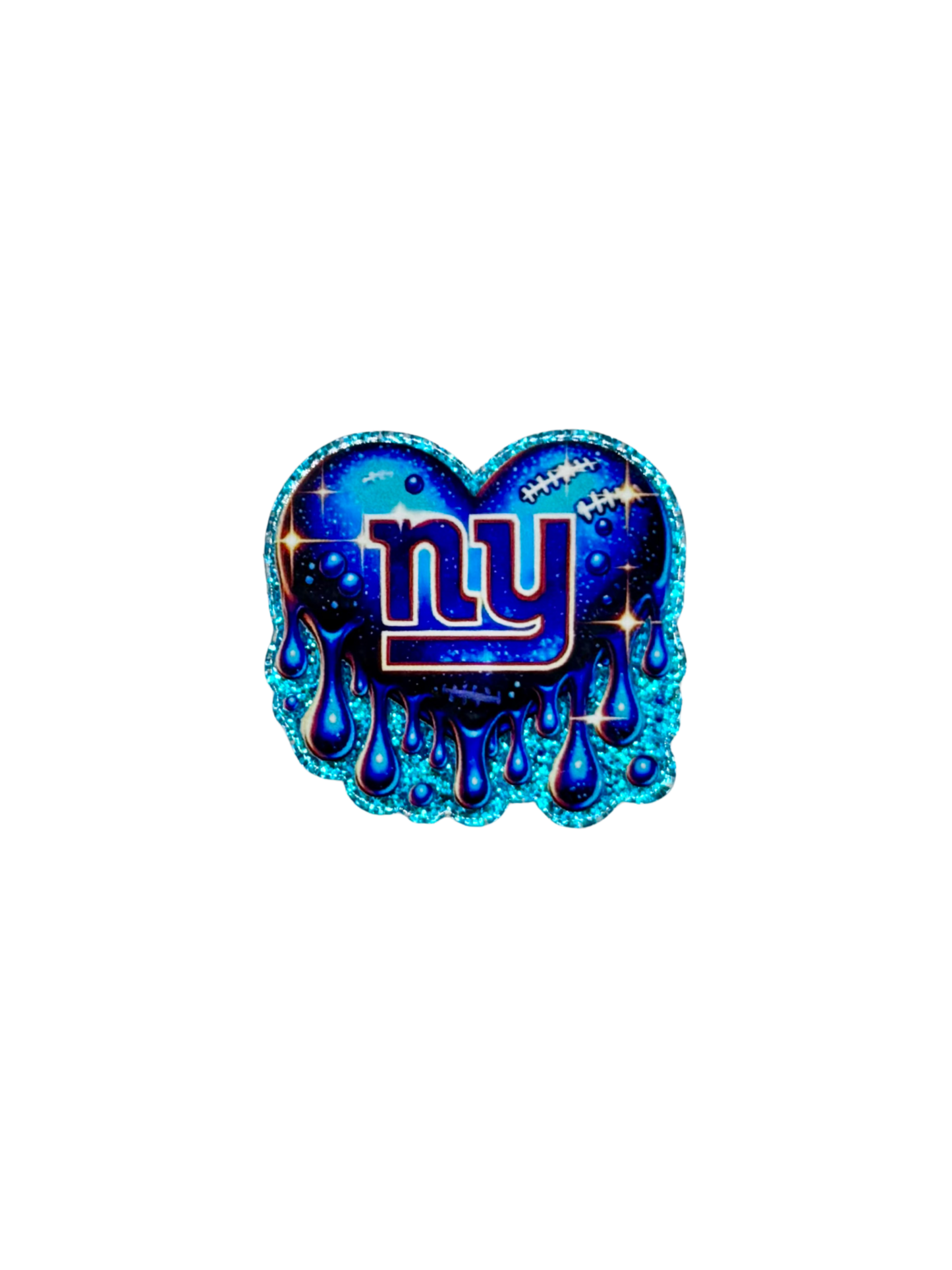 NYG Heart Acrylic