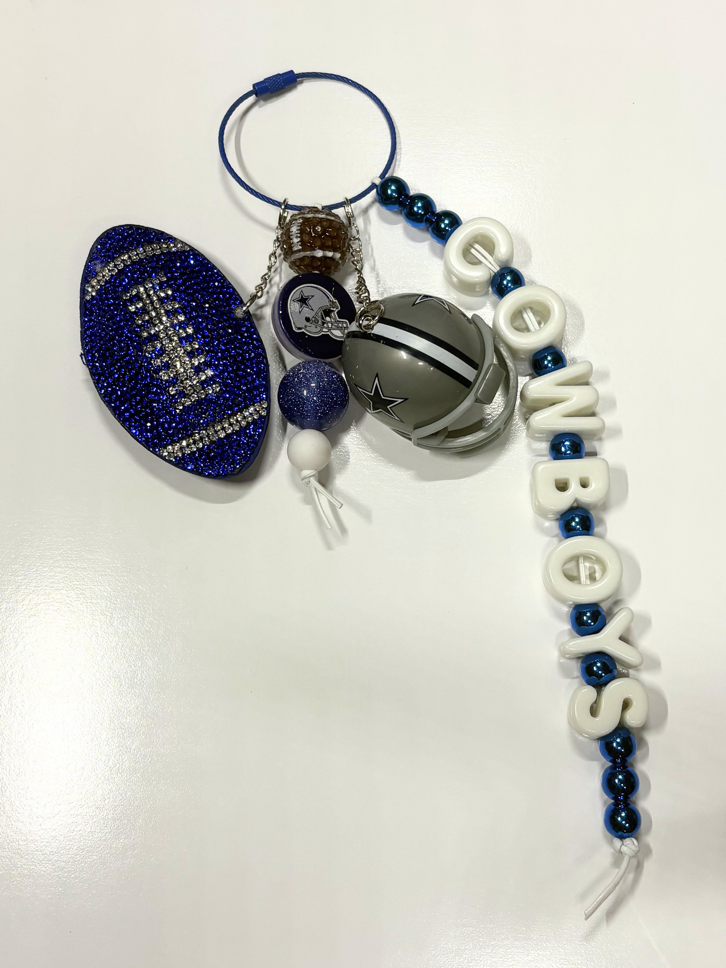 #36 DC Football Keychain