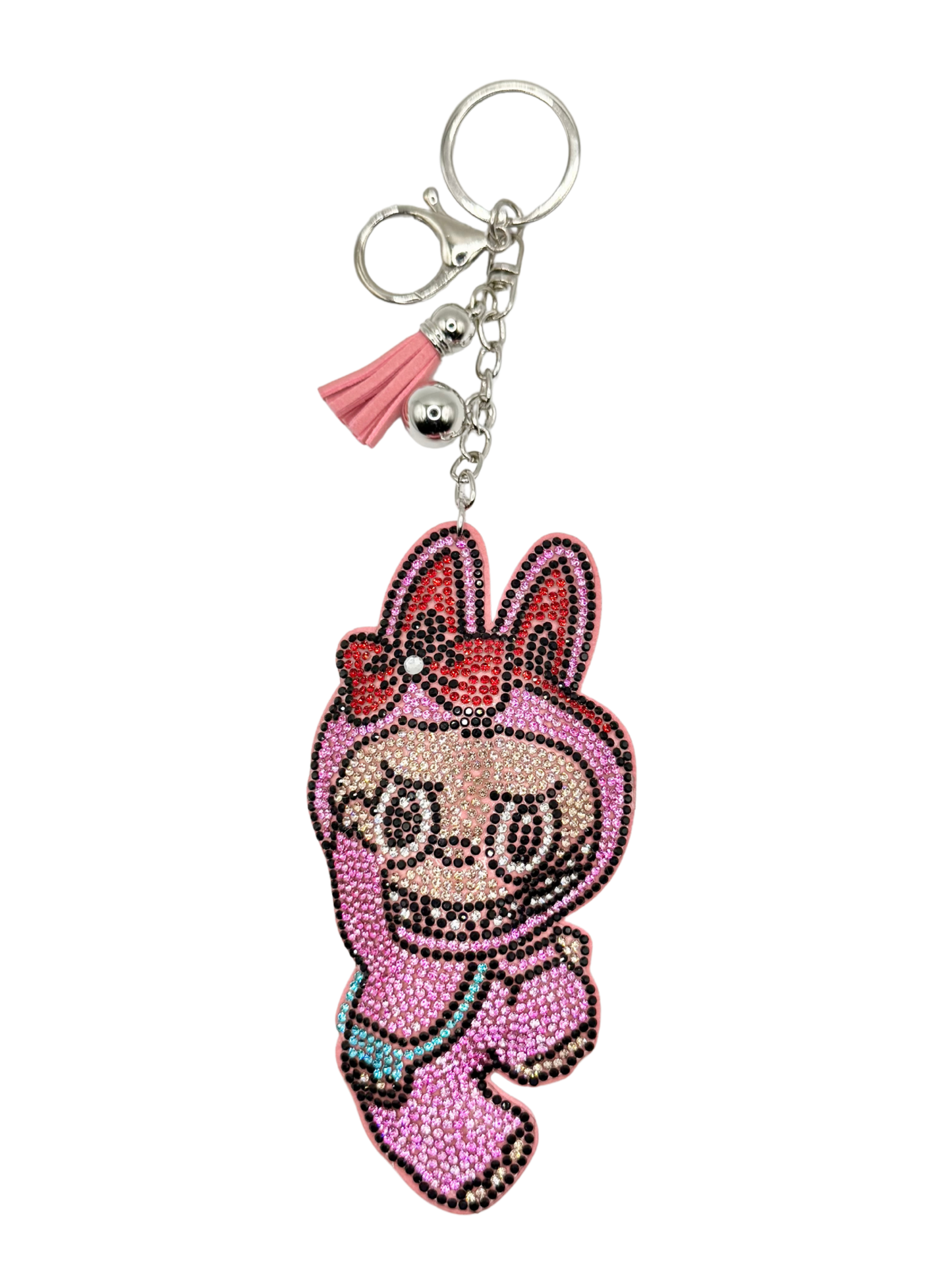 Bubu Rhinestone Keychain