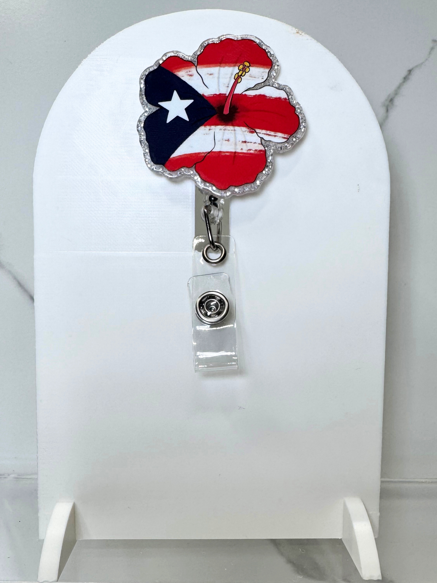 Flower Badge Reel