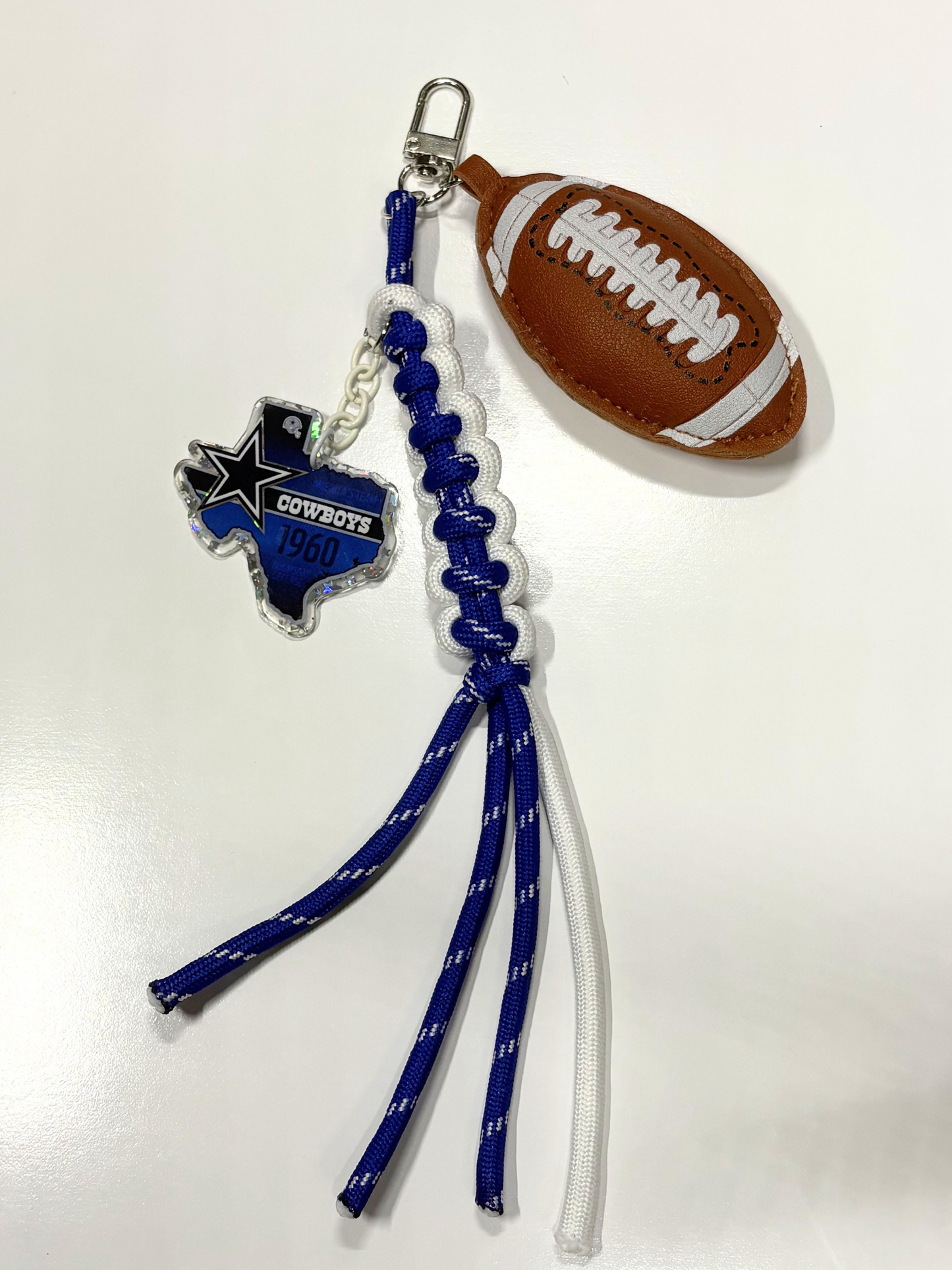 #39 DC Football Keychain