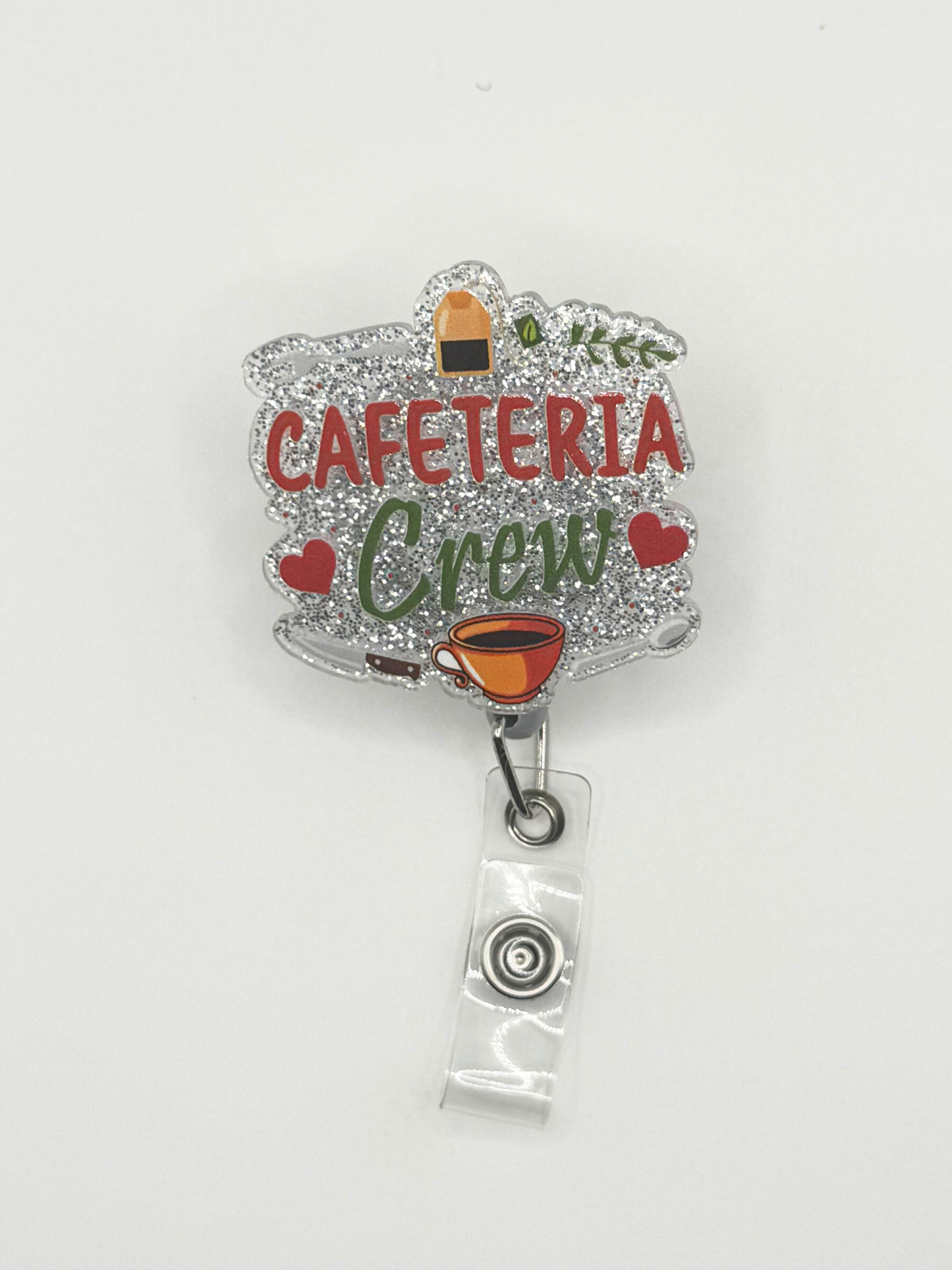 Cafeteria Crew Badge Reel