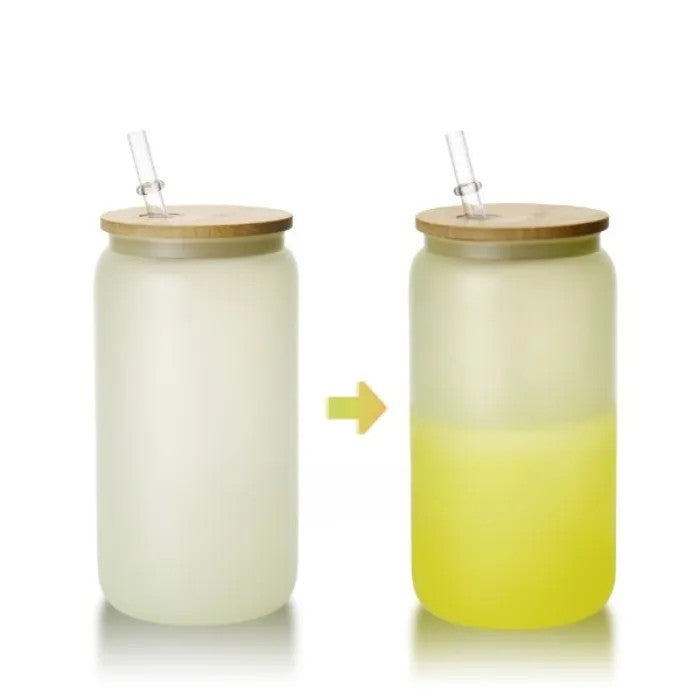 16oz Glass Color Changing
