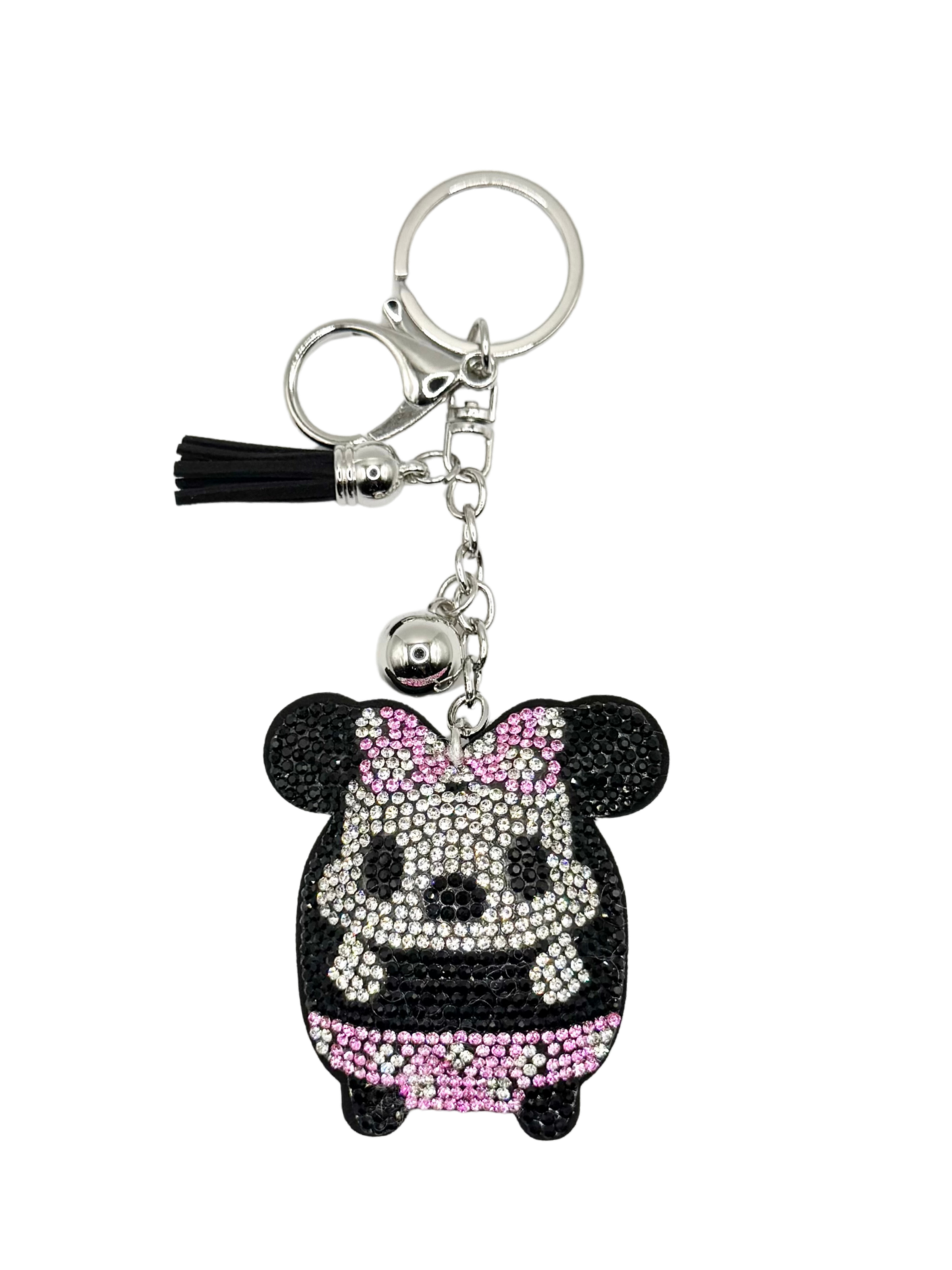 Mouse Rhinestone Keychain