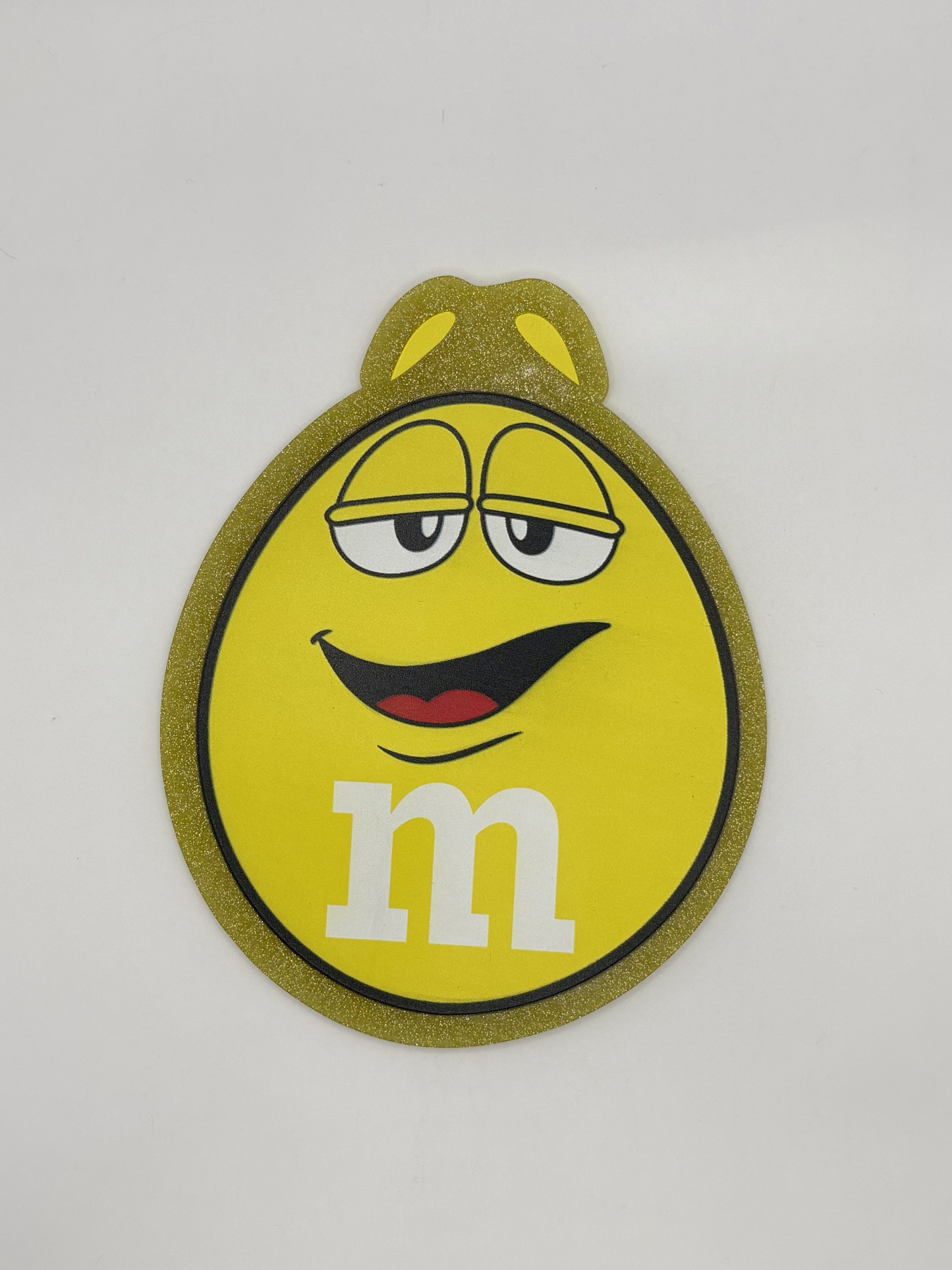 Yellow M&M Acrylic
