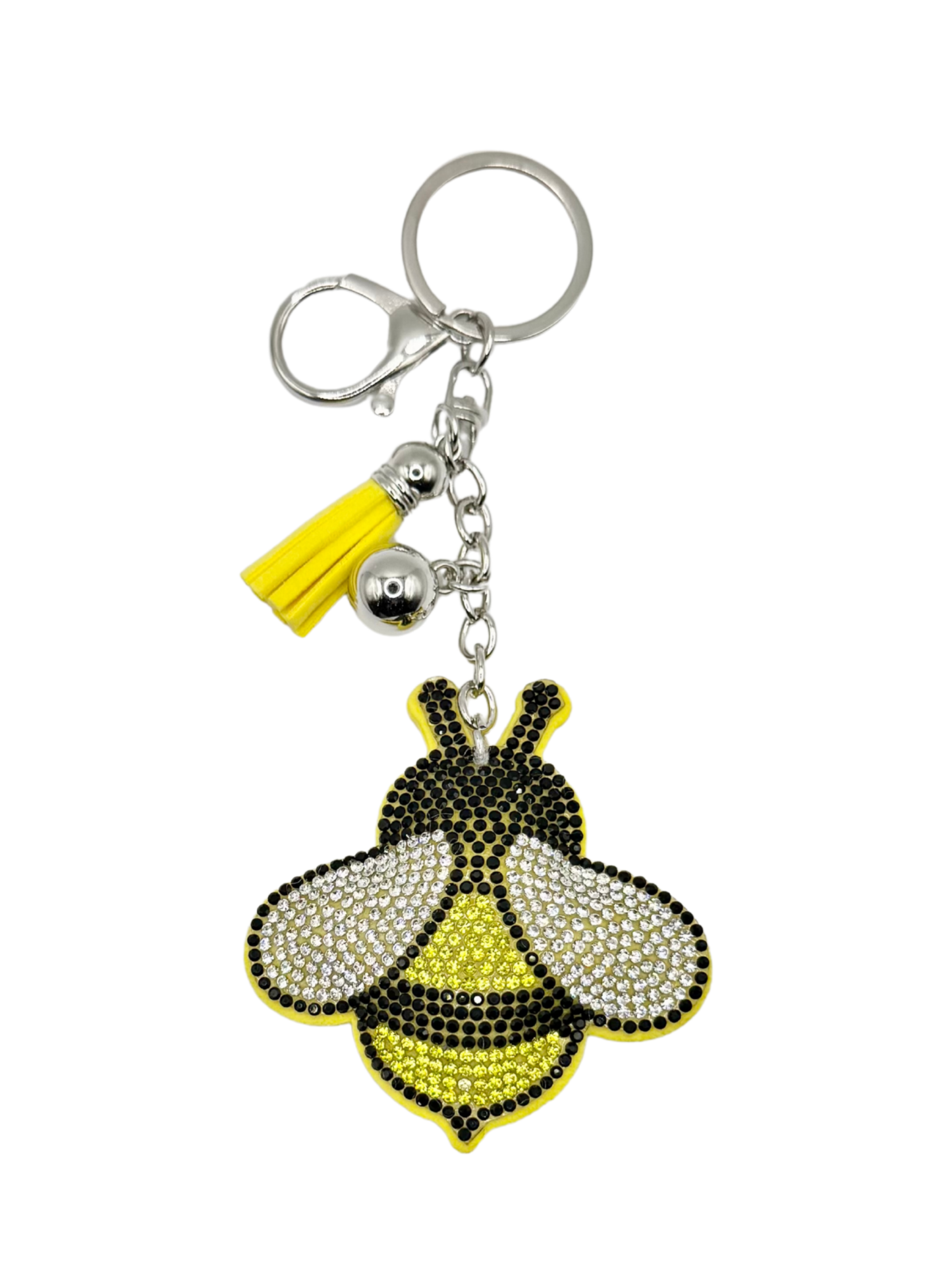 Bee Rhinestone Keychain