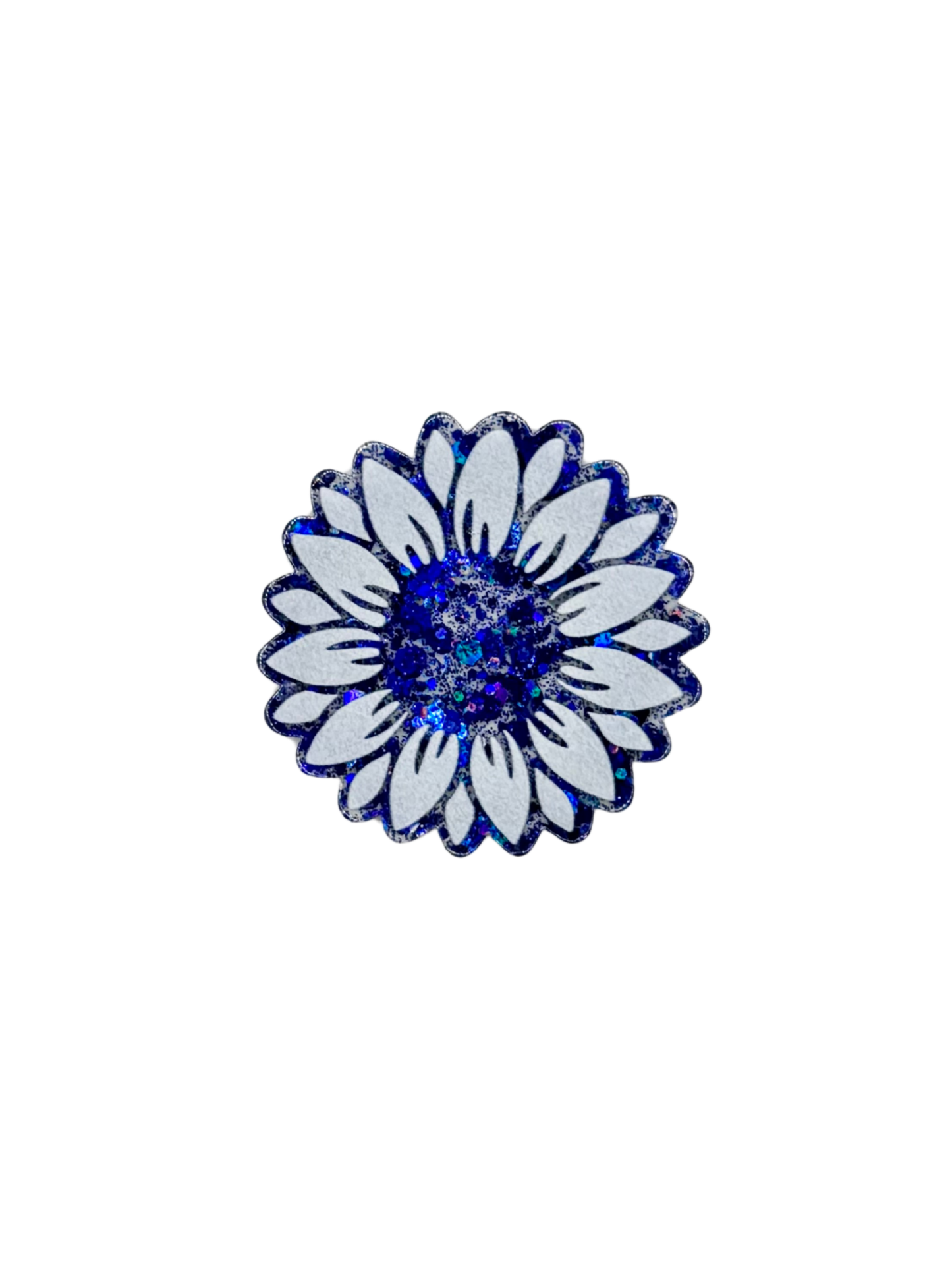 Blue Sunflower Acrylic