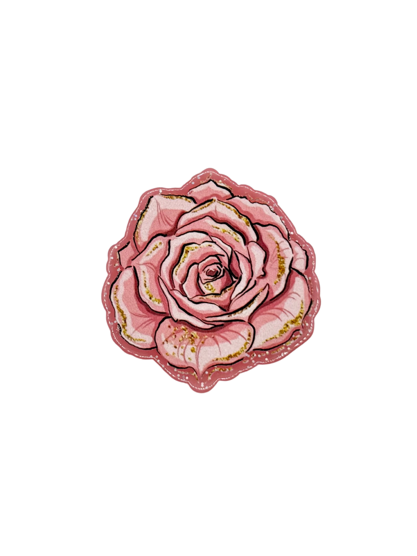 Pink Rose Acrylic