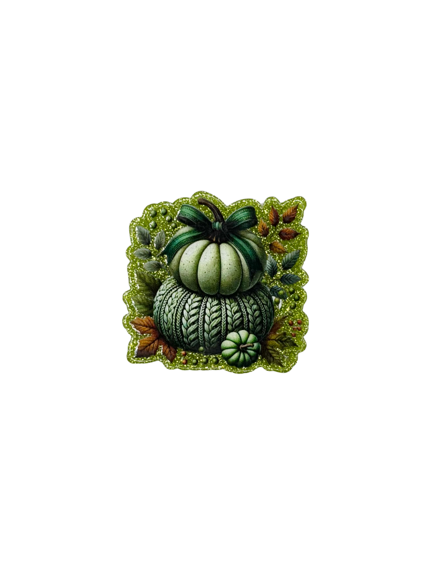 Green Pumpkin Acrylic