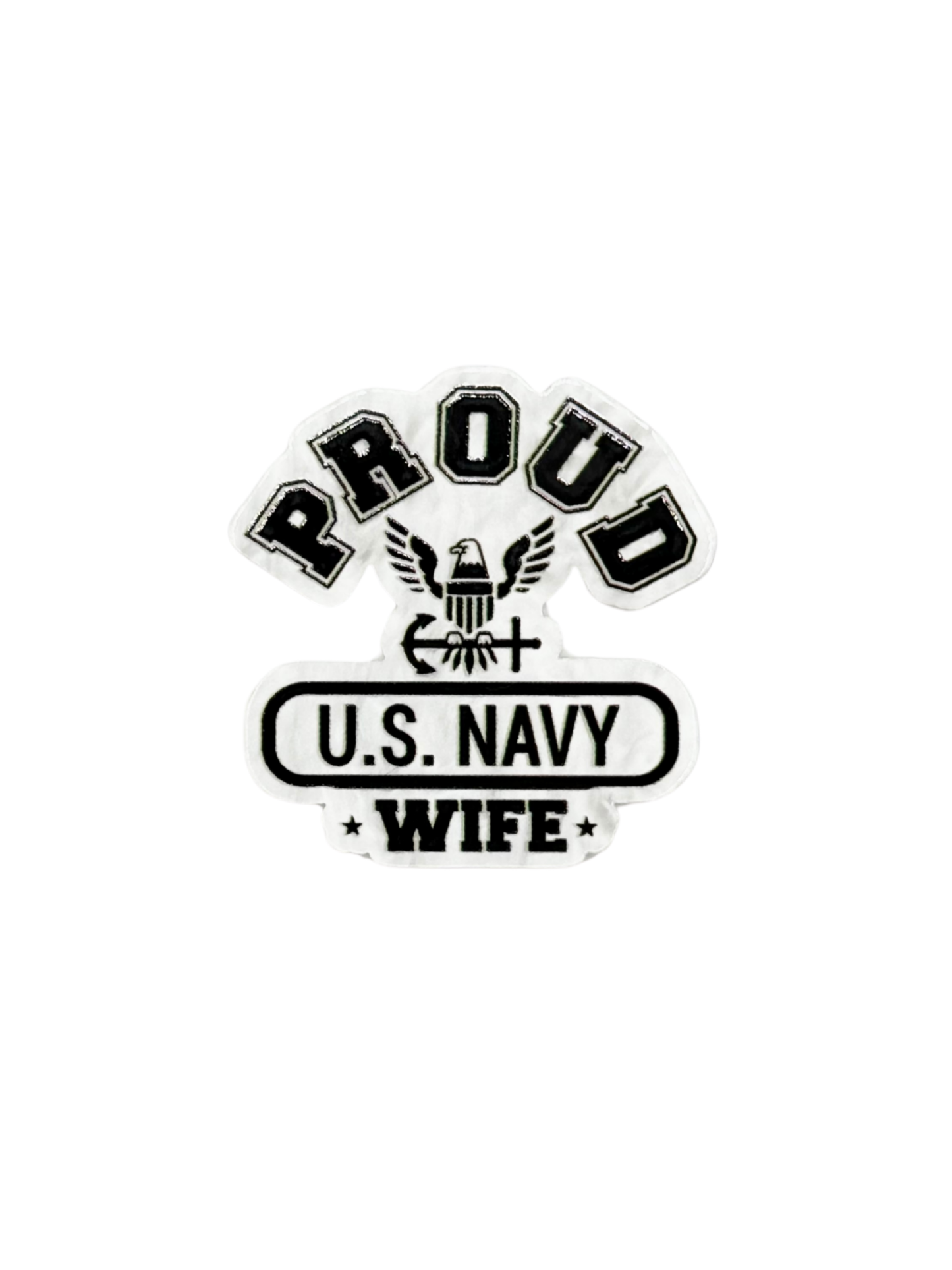 Proud US Navy Wife Acrylic