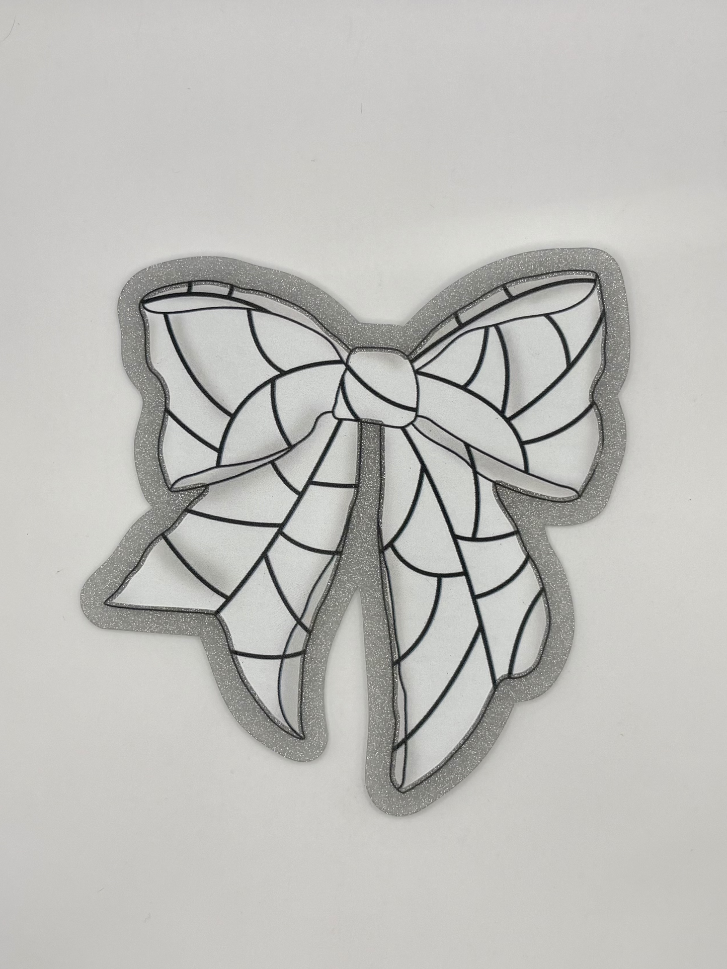 Volleyball Bow Acrylic