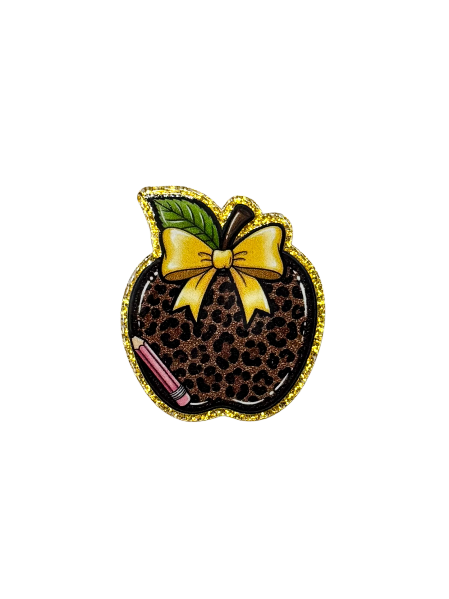 Cheetah Apple Acrylic
