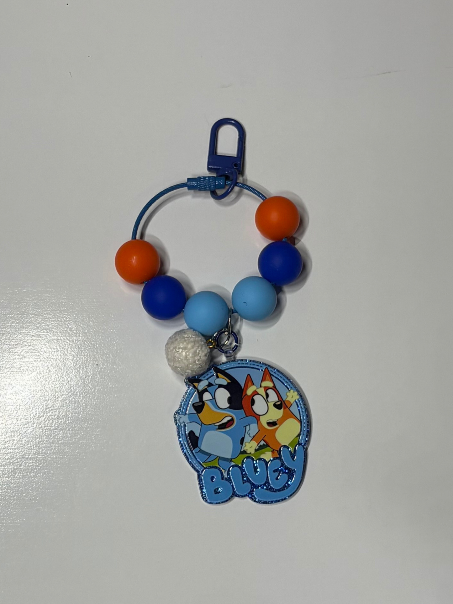 #1 Bluey Keychain