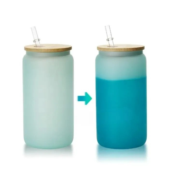 16oz Glass Color Changing