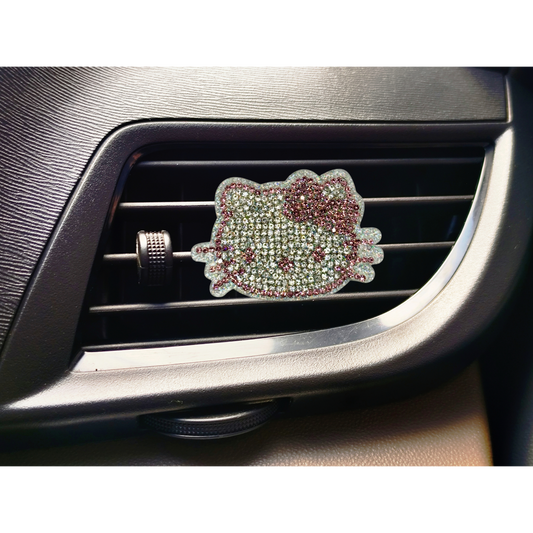HK Rhinestone Car Vent Clip