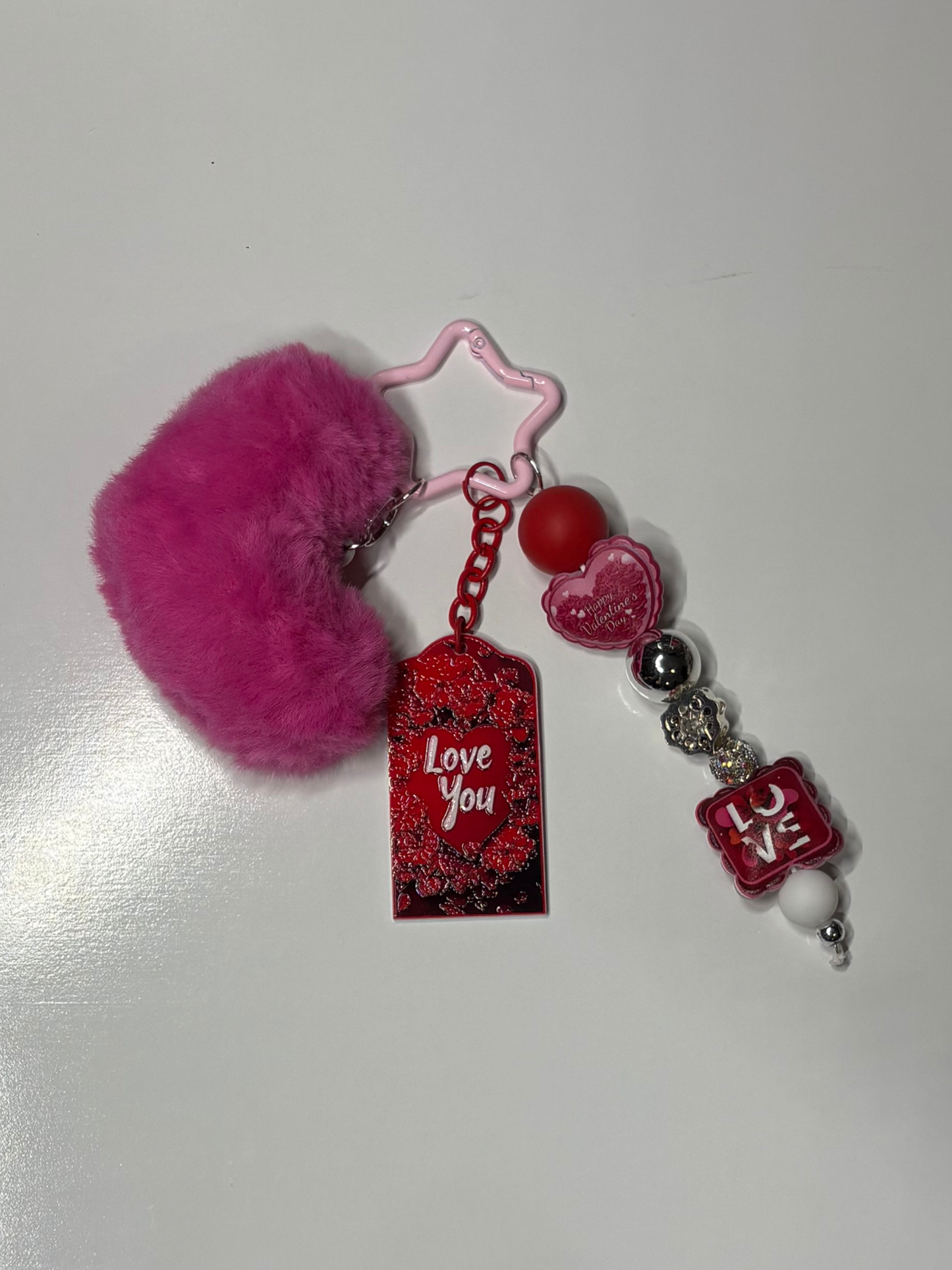 #4 Love You Keychain