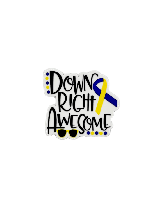 Down Right Awesome Acrylic