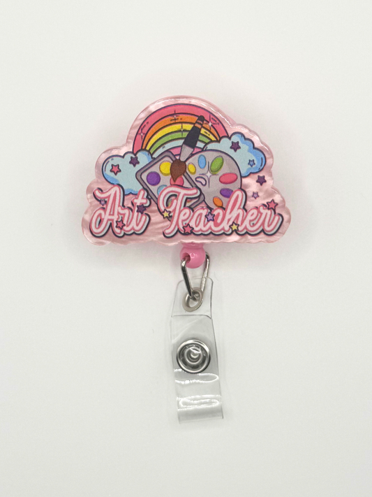 Art Teacher Badge Reel