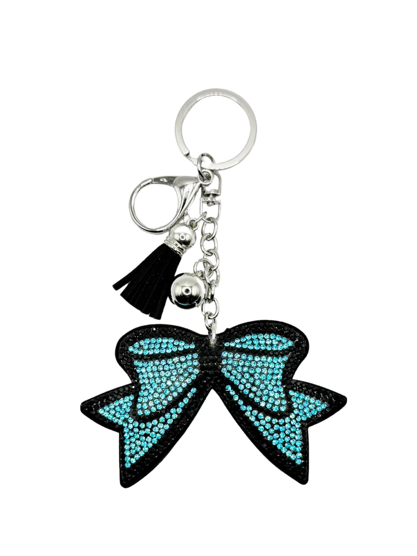 Bow Rhinestone Keychain
