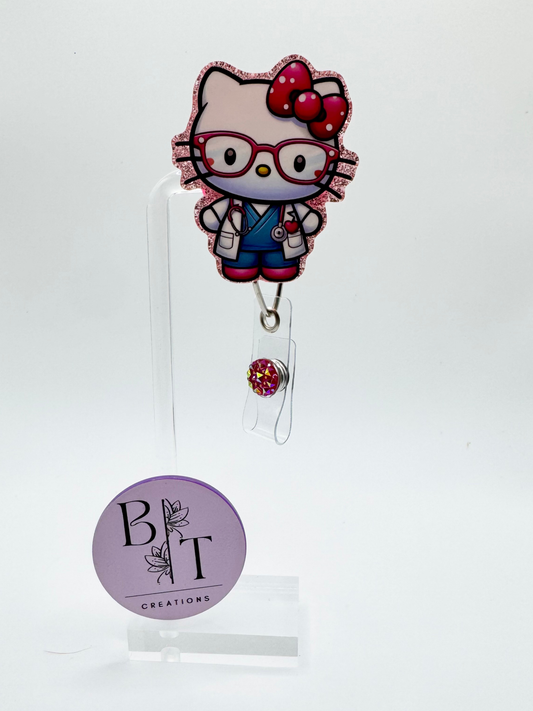 HK Badge Reel W/ Velcro