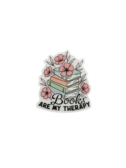 Book Are My Therapy Acrylic