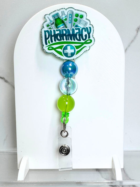 Pharmacy Badge Reel