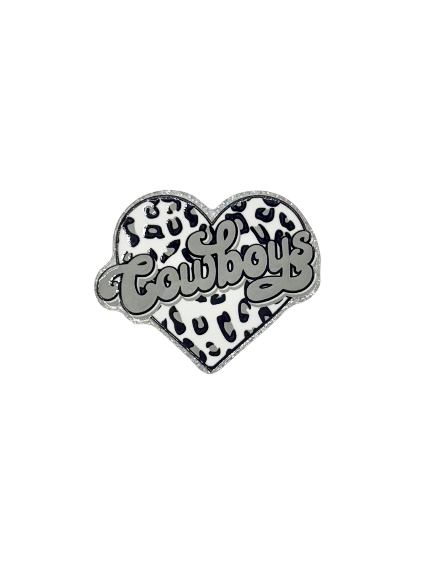 DC Heart Acrylic
