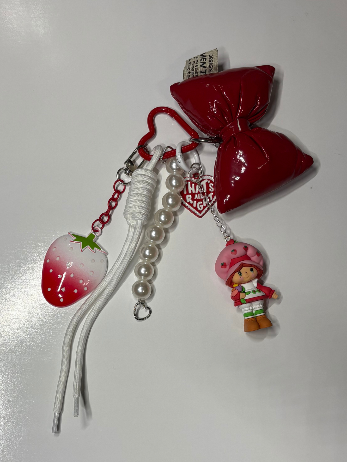 #4 Strawberry Shortcake Keychain