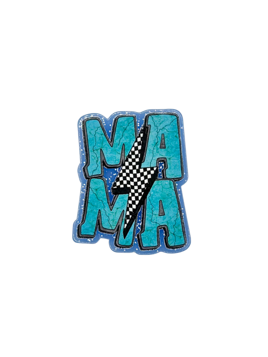 Teal Mama Acrylic