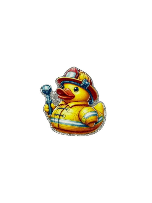 Duck Firefighter Acrylic