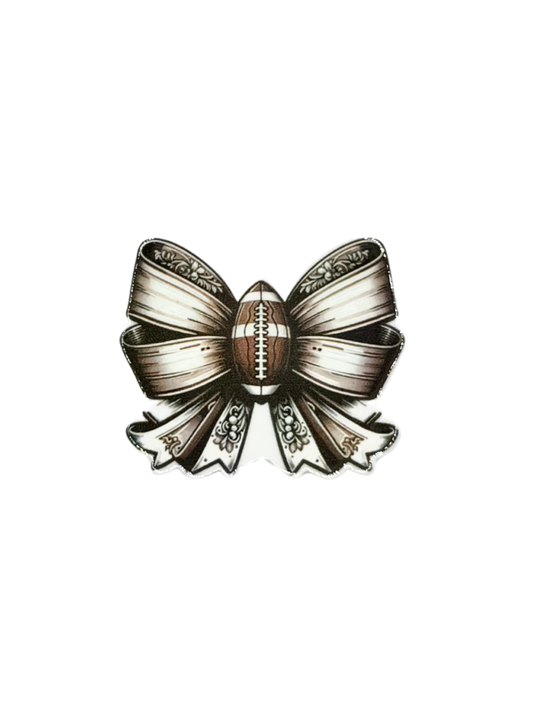 Bow Football Acrylic