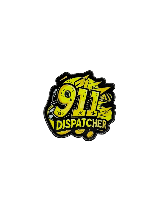 911 Dispatcher Acryilc