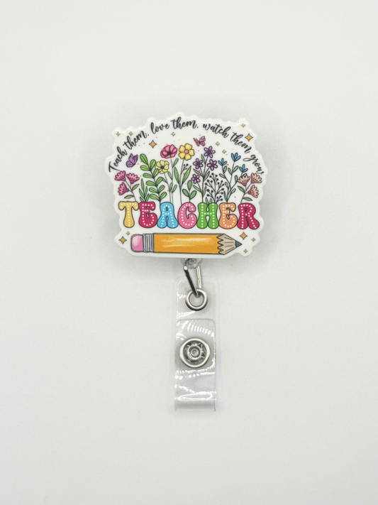 Teacher Badge Reel