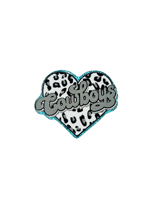 DC Heart Acrylic