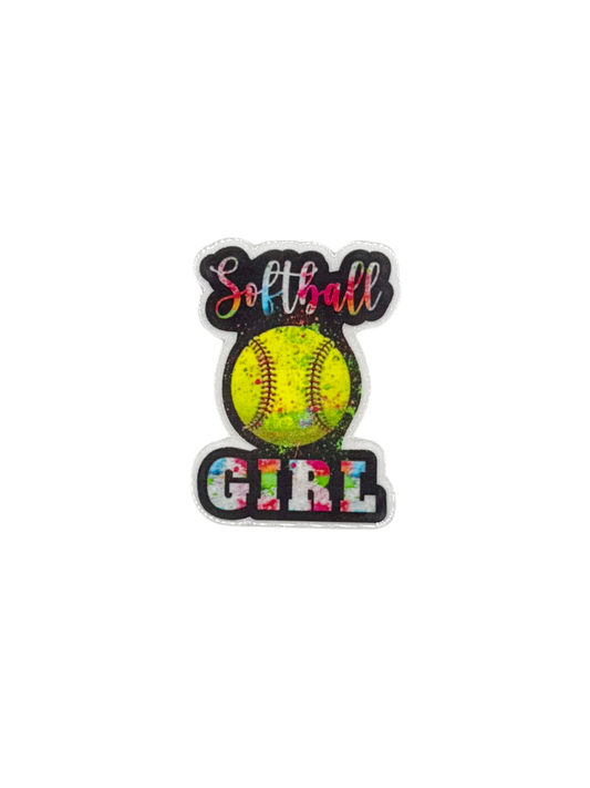 Softball Girl Acrylic
