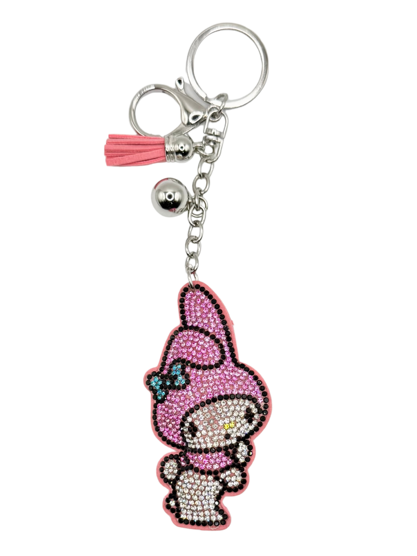 Melody Rhinestone Keychain