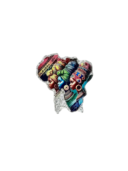 Women Africa Map Acrylic