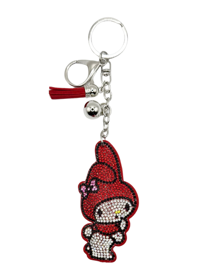Melody Rhinestone Keychain